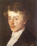 Leibl, Wilhelm, Portrait of Wilhelm Trubner